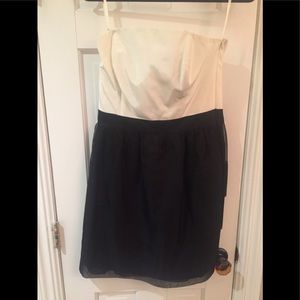 White House Black Market strapless dress